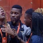 #BBNaija 2018: Alex Bursts Into Tears After Leo & Ifu Got Evicted