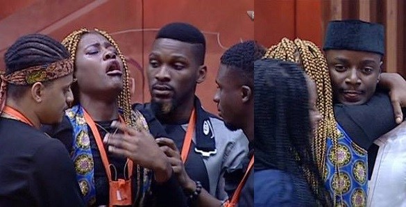 #BBNaija 2018: Alex Bursts Into Tears After Leo & Ifu Got Evicted