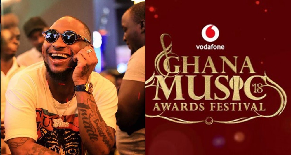 Davido Bags Artiste Of The Year At The 2018 Ghana Music Awards