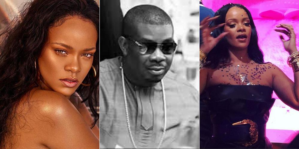 Check Out Don Jazzy's Amusing Comment On Rihanna's Photo