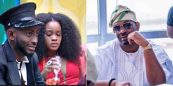 #BBNaija: Don Jazzy Reacts To Miracle's Win & Cee-C's Position