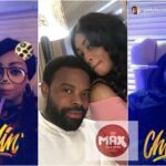 Gabriel Afolayan & Wife Chill Out As They Smoke Hookah