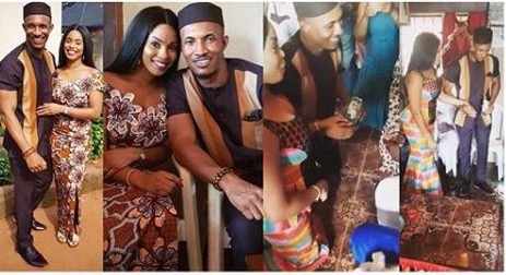 Gideon Okeke Holds Traditional Marriage With Fiancée