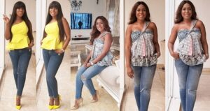 Linda Ikeji Hides Fingers In New Photos, Fans React