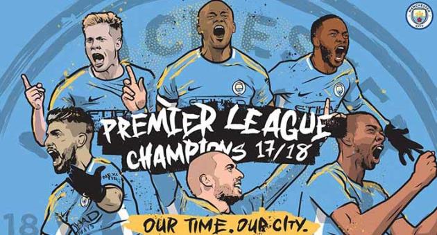 Manchester City Win Premier League Title Following Man Utd Loss At Home