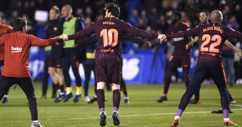 Messi Nets Hat-trick To Hand Barca Another La Liga Title