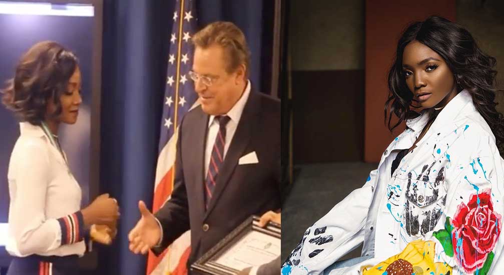US Consulate Decorates Simi As Human Rights Ambassador
