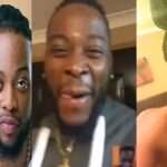 #BBNaija: Evicted housemates Teddy A and his lover BamBam in their hotel room