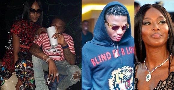 Wizkid And Naomi Cmpbell Pictured Together In Lagos