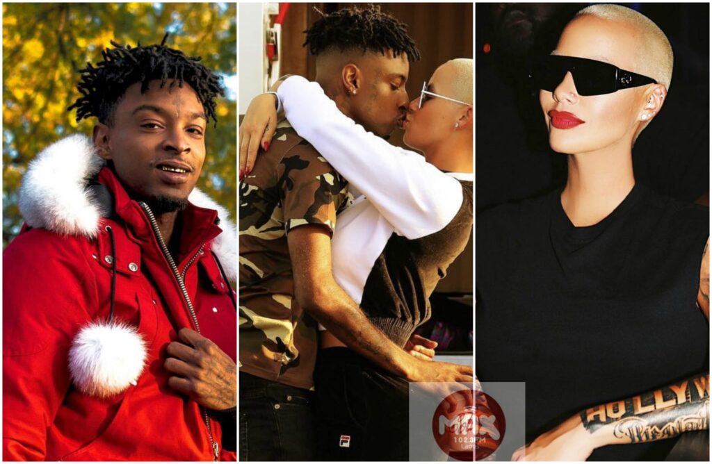 See 21 Savage's Reponse To Amber Rose Message