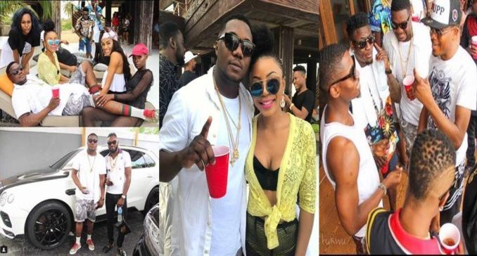 Wizkid, Ifu Ennada and Others Turn Up For CDQ's Birthday Party