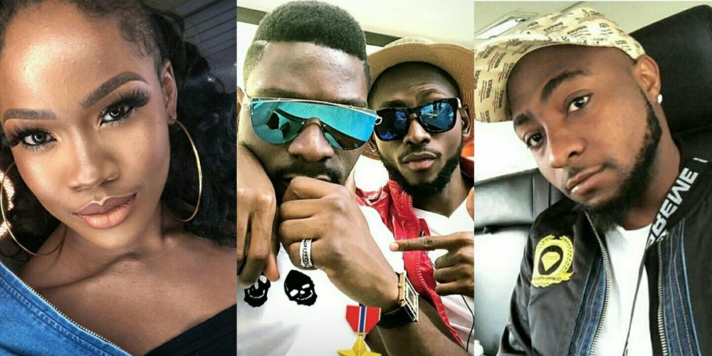 Davido Reportedly Unfollows Tobi on IG, Follows Cee-C & Miracle