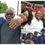 Actor Richard Mofe-Damijo And Wife, Jumobi Attend Son's Graduation In U.S