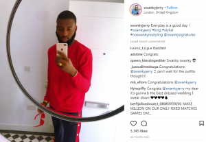 Celebrity Stylist, Swanky Jerry Is Believed To Be Engaged