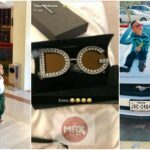 Tonto Dikeh & Toyin Lawani Rock Crystal Embellished D&G Glasses