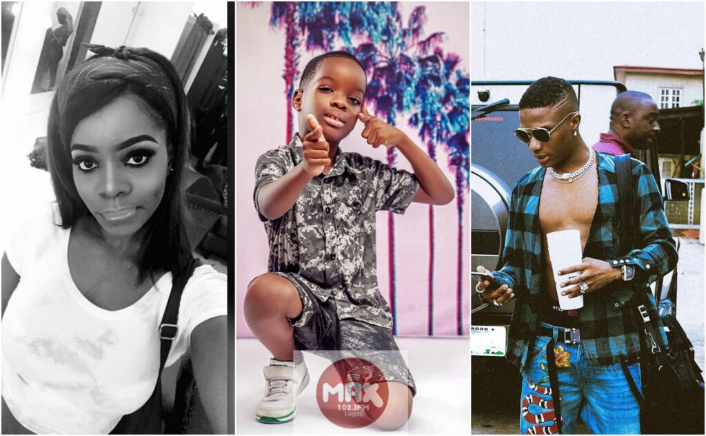 Wizkid & Baby Mama, Shola Celebrate As Son, Bolu Turns 7