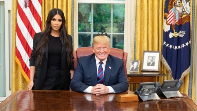 Kim Kardashian meets with President Trump to discuss prison reform