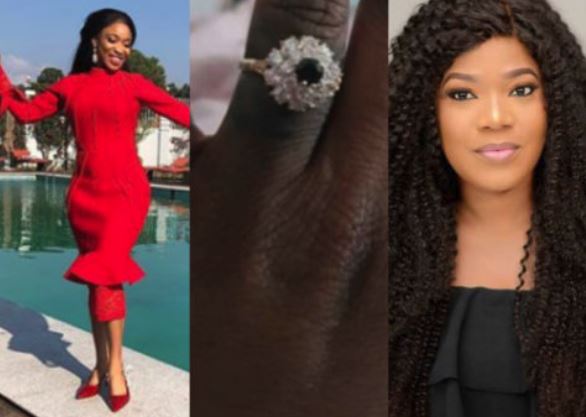 Tonto Dikeh reacts to Toyin Abraham's Engagement