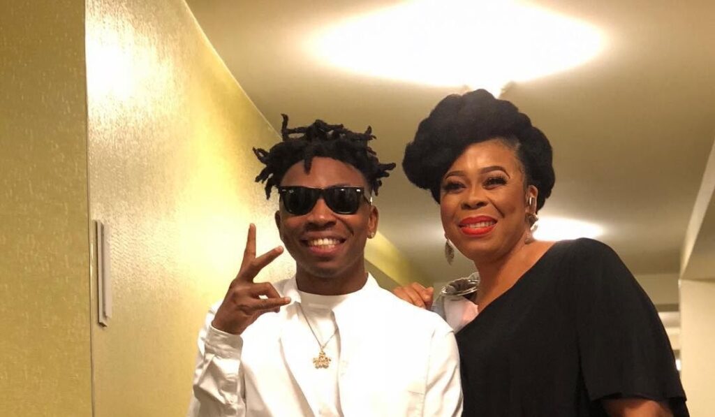 Toyin Adewale Reunite With Her Son Mayorkun After 2 Year