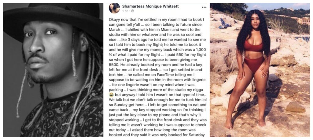 Instagram Model Calls Out Future For Leaving Her Stranded