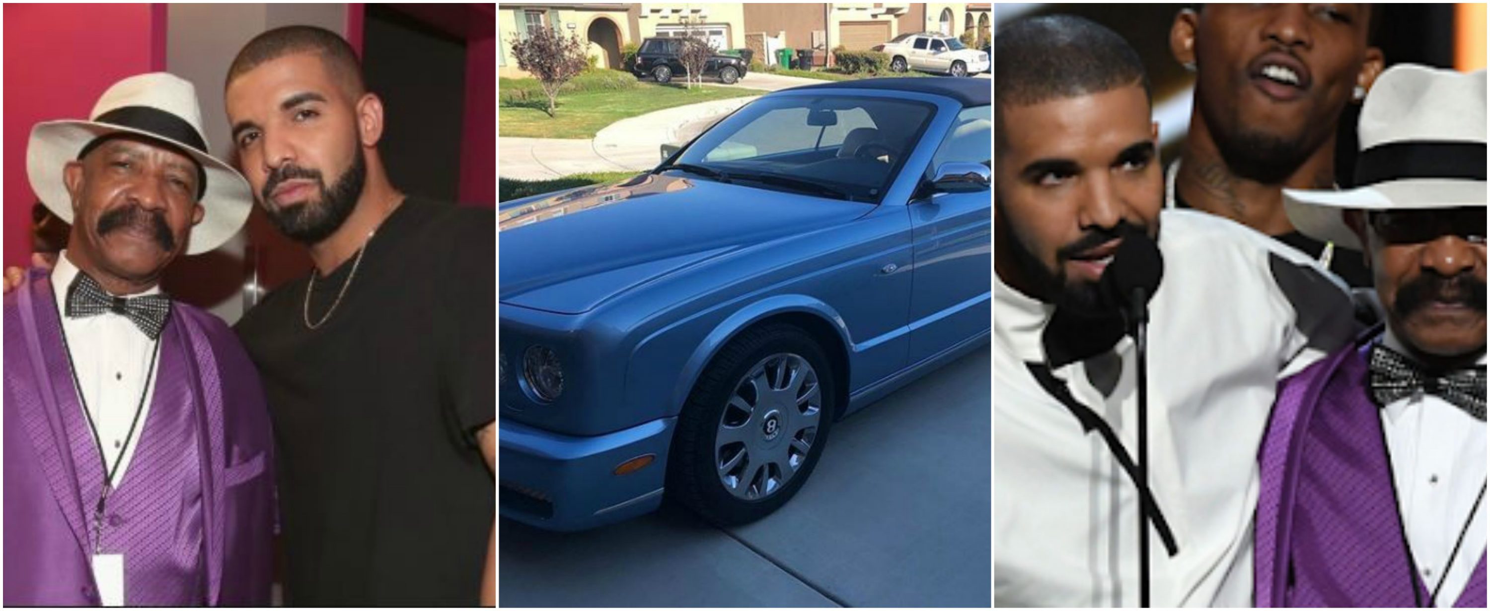 Drake Buys Dad New Bentley For Father S Day 102 3 Max Fm