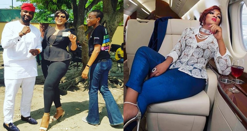 I have never voted before in the country's election.- Omotola