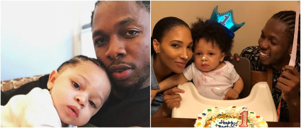 Runtown Celebrates Son's Birthday