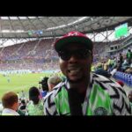 Oritsefemi, Timi Dakolo thrilled with‎ traveling 20 hrs on train to watch Super Eagles