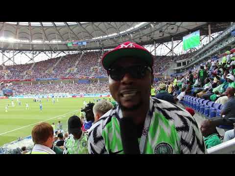 Oritsefemi, Timi Dakolo thrilled with‎ traveling 20 hrs on train to watch Super Eagles