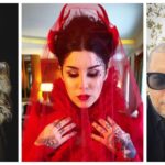 American TV Personality, Kat Von D Weds Rafael Reyes In A Red Dress With Horns