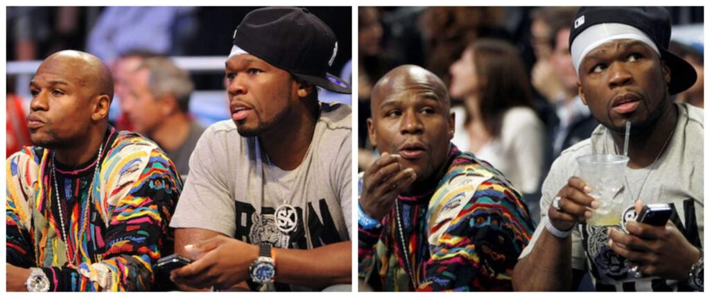 50 Cent Slams Floyd Mayweather For Buying Wrist Watch