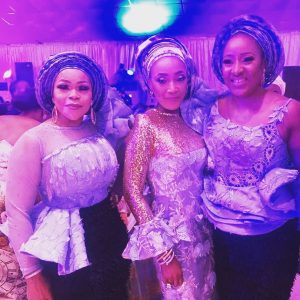Celebrities Storm Wedding of Olu Jacobs And Joke Silva's Son