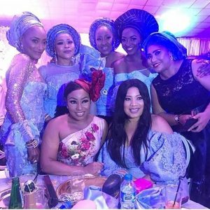 Celebrities Storm Wedding of Olu Jacobs And Joke Silva's Son