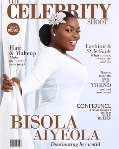 Bisola Aiyeola Graces The Cover Of Celebrity Shoot Magazine
