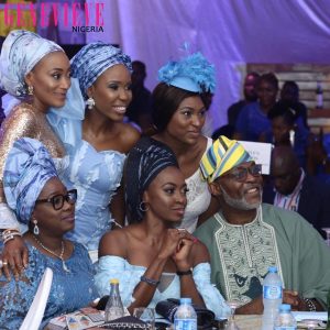 Celebrities Storm Wedding of Olu Jacobs And Joke Silva's Son