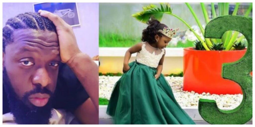 Timaya Shares Beautiful Photos Of His Daughter As She Clocks 3