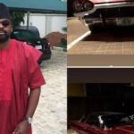 Kunle Afolayan Flaunts His Newly Acquired Vintage Car