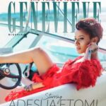 Adesua Etomi Wellington Graces The Cover Of Genevieve Magazine, Banky W Celebrates Her