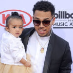 Chris Brown Brings Daughter Royalty On Stage at L.A. Concert