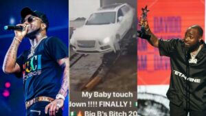 Davido’s Bentley Bentayga Arrives Nigeria