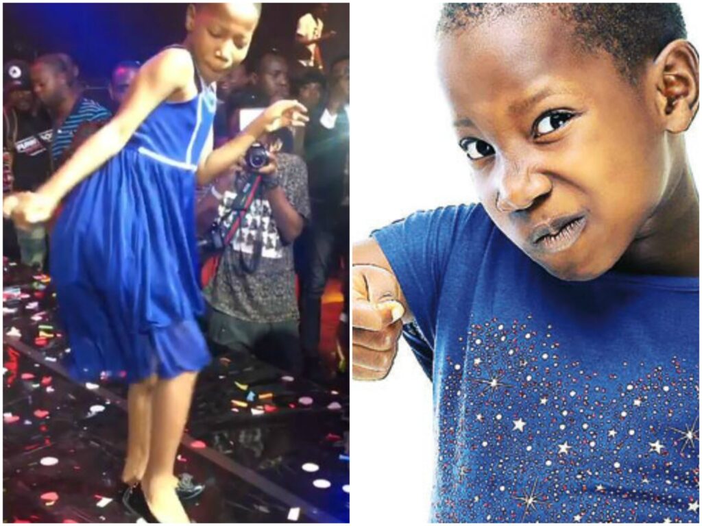 Emmanuella Turns 8, Wows Fans As She Dances On Stage With Duncan Mighty