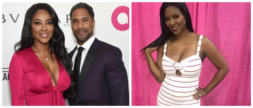 Kenya Moore Cradles Her Growing Bump