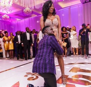 See Photos From Sarkodie's White Wedding To Longtime Girlfriend, Tracy