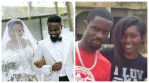 See Photos From Sarkodie's White Wedding To Longtime Girlfriend, Tracy
