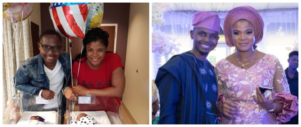 Teju Baby Face Full of Gratitude As He Dedicates Twin Babies