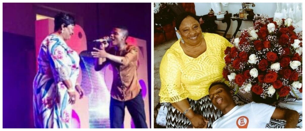 Wizkid Shares Adorable Photo With His Mom