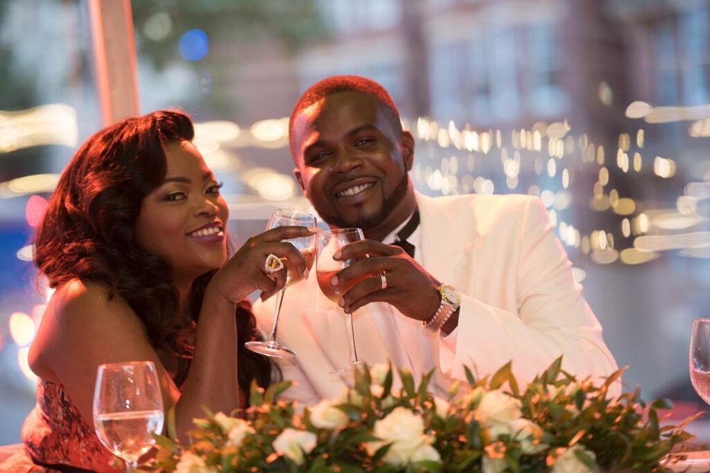 Funke Akindele And JJC Skillz Celebrate 2nd Wedding Anniversary