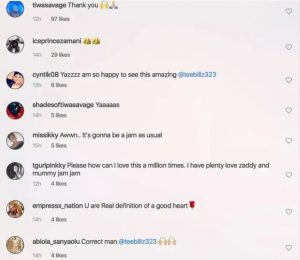 TeeBillz Supports Tiwa Savage As She Releases New Single