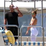 Jennifer Lopez Flaunts Figure During Workout With Alex Rodriguez On Board Luxury Yacht In Italy