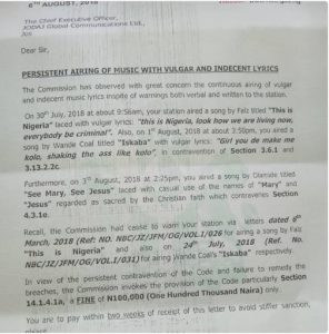 NBC Bans 'This is Nigeria', Falz, Simi, Yemi Alade React